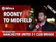 Rooney to Midfield | Manchester United 3-1 Club Brugge | FANCAM