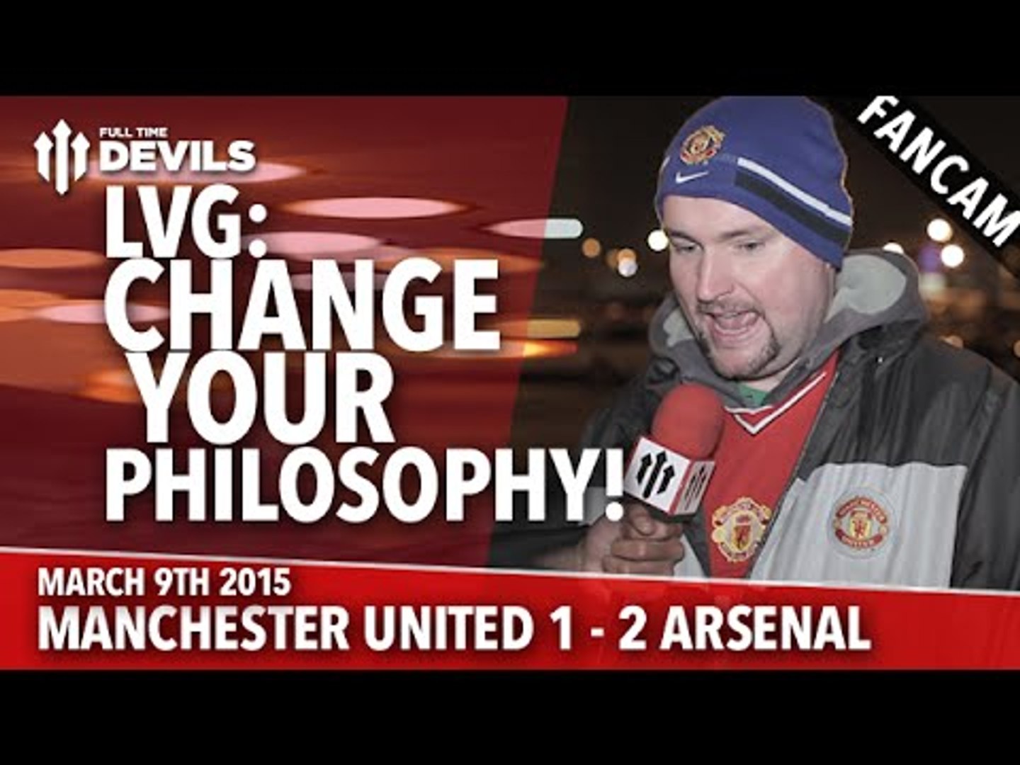 Andy Tate On Danny Welbeck | Manchester United 1 Arsenal 2 | FA Cup | FANCAM  - video Dailymotion