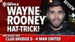 Wayne Rooney Hat-Trick! | Club Brugge 0-4 Manchester United | UEFA Champions League