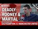 Rooney & Martial Are Deadly | Southampton 2-3 Manchester United | FANCAM