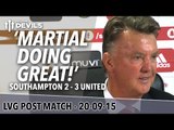 Southampton 2-3 Manchester United | Louis Van Gaal Post Match Press Conference