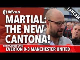 Martial: The New Cantona! | Everton 0-3 Manchester United | FANCAM