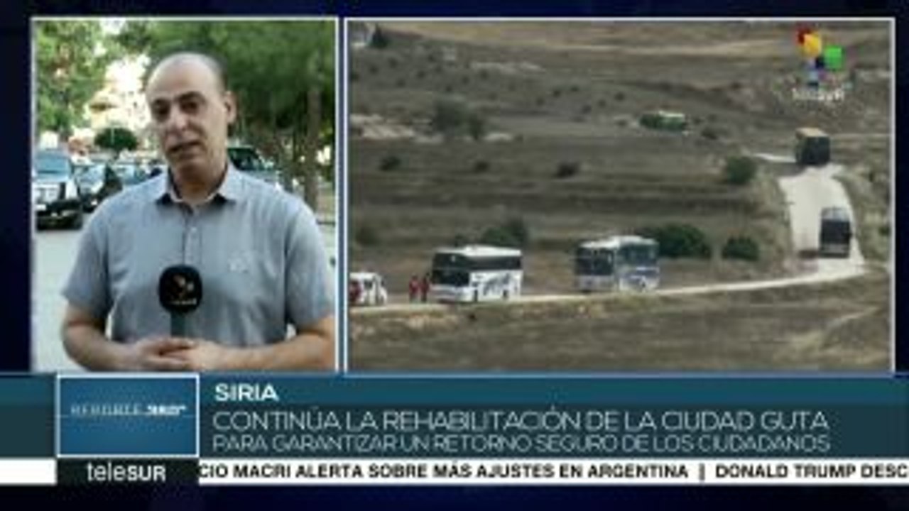 Siria: culmina con éxito evacuación de armados en Homs