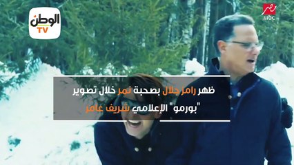 "فتش عن رامز"  نمر  يقتحم تصوير برومو "يحدث في مصر" بروسيا