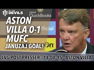 Aston Villa 0-1 Manchester United | Van Gaal Post Match Presser