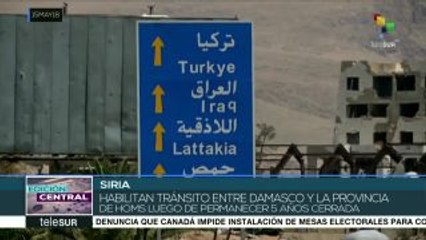 Siria continúa rehabilitación de las zonas liberadas de terroristas