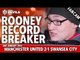 Rooney Record Breaker | Manchester United 2-1 Swansea | FANCAM
