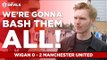 We're Gonna Bash Them All! | Wigan Athletic 0 - 2 Manchester United | FANCAMS
