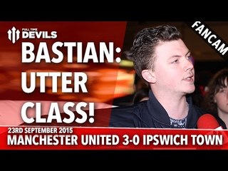 Bastian: Utter Class | Manchester United 3-0 Ipswich Town | FANCAM