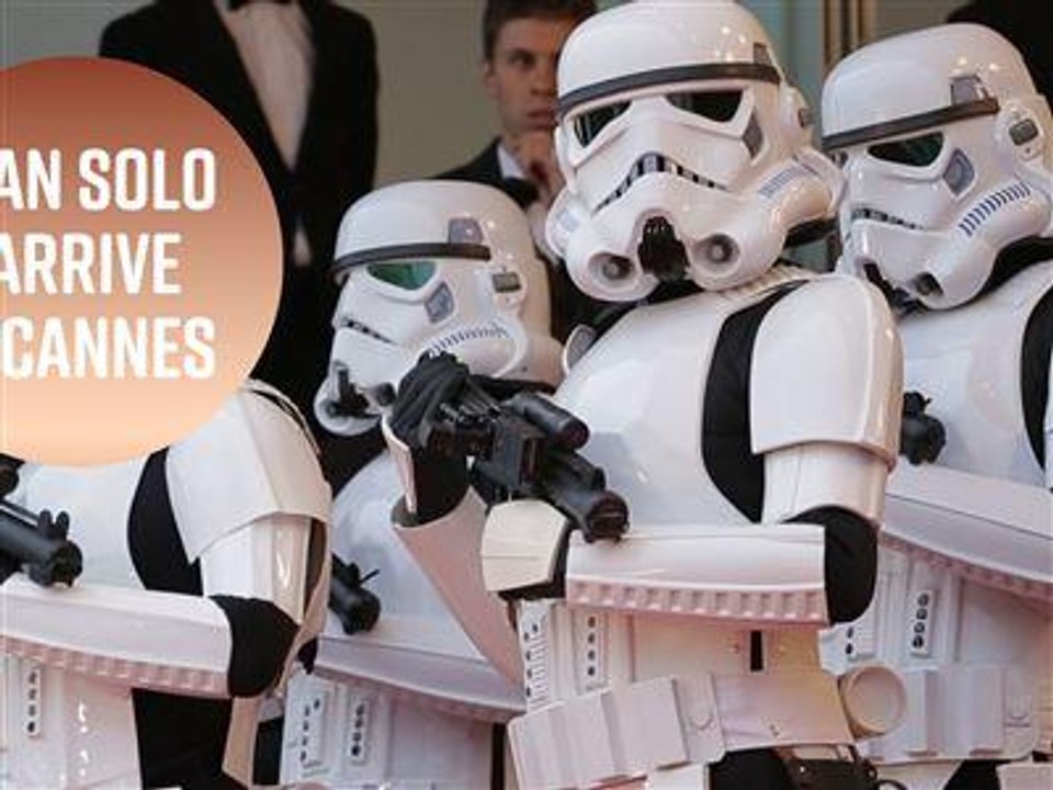 La force est à Cannes lors de la première du film " Solo "