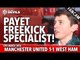 Payet Freekick Specialist! | Manchester United 1-1 West Ham | FANCAM