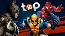 Les meilleurs jeux de SUPER HÉROS ! | TOP 10