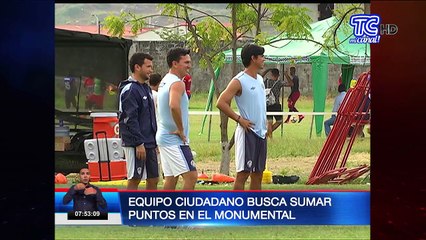 Guayaquil City busca sumar puntos en el Monumental