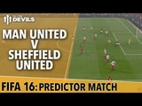 Manchester United vs Sheffield United | FIFA 16 Preview