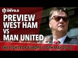 West Ham United vs Manchester United | PREVIEW | Premier League