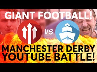 Challenge One: MANCHESTER DERBY YOUTUBE BATTLE!!!