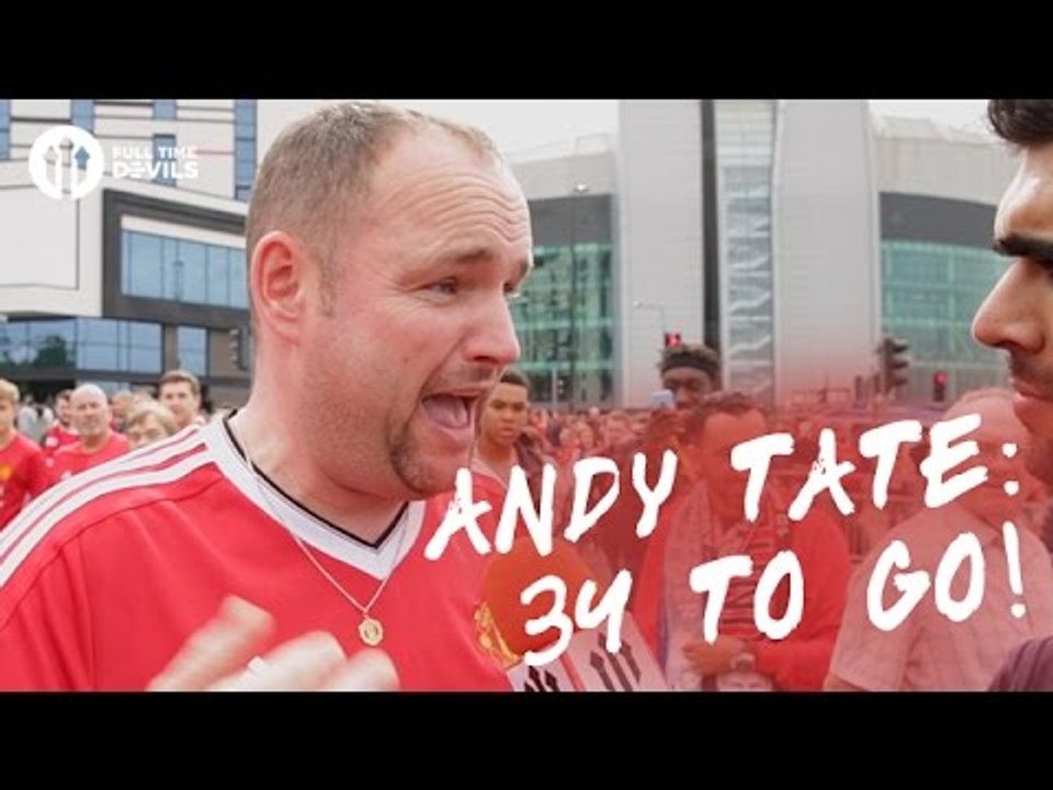 Andy Tate: 34 To Go! | Manchester United 1-2 Manchester City | FANCAM