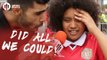 We Did All We Could! Manchester United 1-2 Manchester City | FANCAM