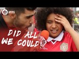 We Did All We Could! Manchester United 1-2 Manchester City | FANCAM