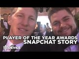 Manchester United Player of the Year Awards | Louis van Gaal, Rachel Riley and More! Snapchat Story