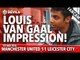 Louis van Gaal Impression! | Manchester United 1-1 Leicester City | FANCAM