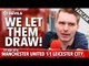 We Let Leicester Draw! | Manchester United 1-1 Leicester City | FANCAM