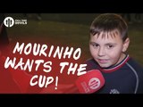 Mourinho Wants The Cup! | Manchester United 1-0 Manchester City | FANCAM