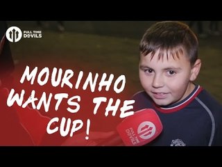Mourinho Wants The Cup! | Manchester United 1-0 Manchester City | FANCAM