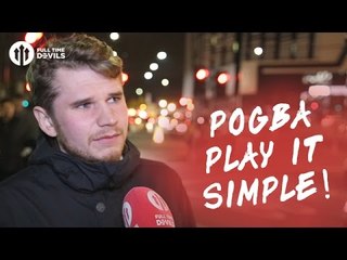 Pogba, Play It Simple! | Manchester United 1-0 Manchester City | FANCAM