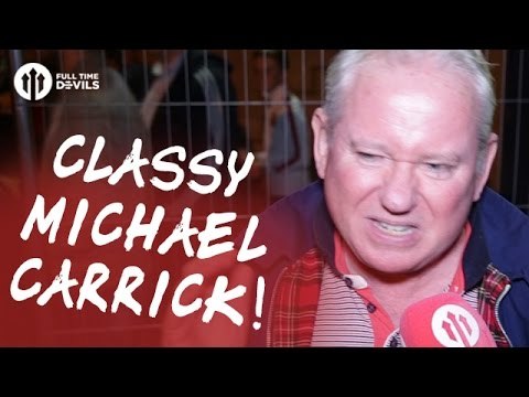 Classy Michael Carrick! | Northampton Town 1-3 Manchester United | FANCAM