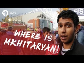 Where Is Henrikh Mkhitaryan!? | Manchester United 1-1 Arsenal  | FANCAM