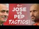 JOSE VS PEP TACTICS! | Manchester United vs Manchester City | DERBY