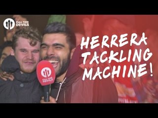 Herrera Tackling MACHINE! | Manchester United 3-2 Southampton | FANCAM