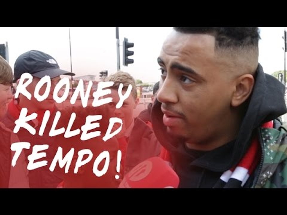 Rooney Killed The Tempo! | Manchester United 1-1 Stoke City | FANCAM