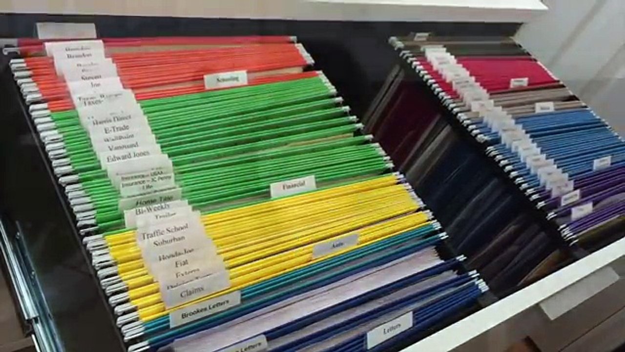Simple Home Filing System