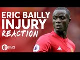 ERIC BAILLY INJURY REACTION | Manchester United