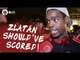 Zlatan Should've Scored! | Manchester United 1-0 Manchester City | FANCAM