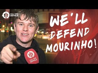 We'll Defend Mourinho! | Manchester United 1-1 Celta Vigo | FANCAM