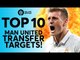 Top 10 Manchester United Transfer Targets | Kroos, Griezmann and Lukaku!