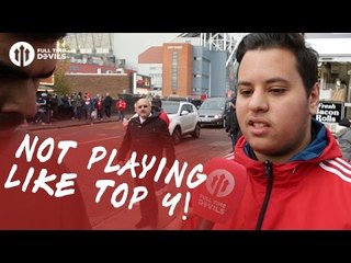 Not Playing Like Top 4! | Manchester United 1-1 Arsenal  | FANCAM
