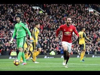 Manchester United 1-1 Arsenal | Goals; Mata & Giroud | REVIEW