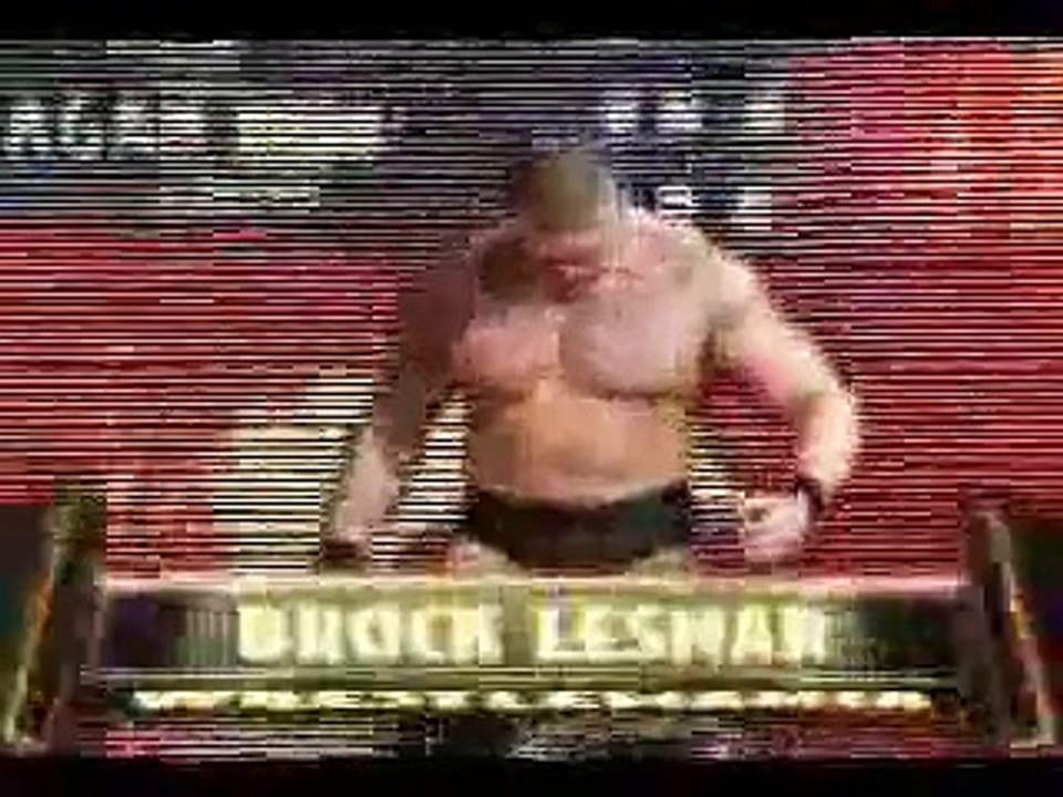 brock vs gold berg wwe fight