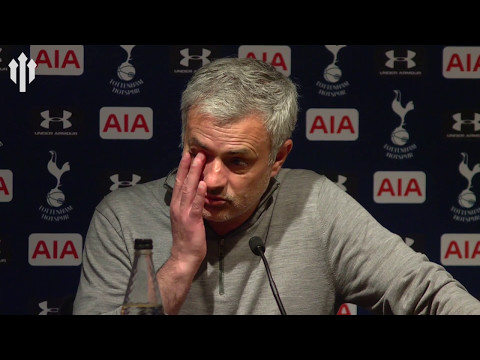 Video Jose Mourinho: 'We Didn\u2019t Choose Europa League!' Tottenham 2-1 Manchester United PRESS CONFERENCE