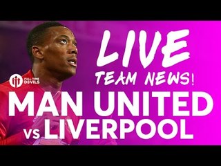 ZLATAN!!! Manchester United vs Liverpool | LIVE STREAM | Team News