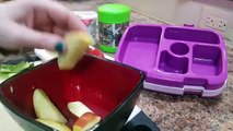 Week 22 - How I make my kindergartners lunches - Bento Box Style - DIY Marshmallow/Apple Fluff