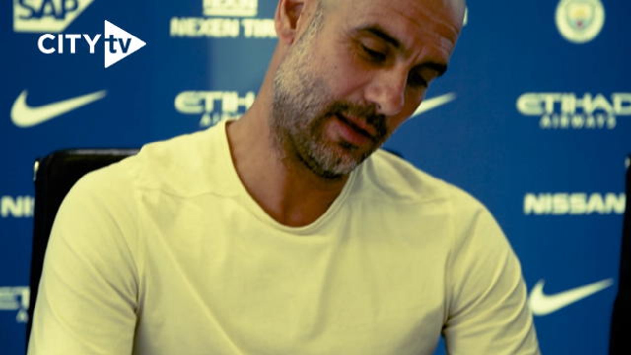 Guardiola 'excited' for Man City future after signing contract extension