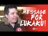 MESSAGE FOR LUKAKU! West Bromwich Albion 1-2 Manchester United FANCAM