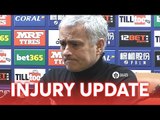 Jose Mourinho: VALENCIA INJURY UPDATE Full Press Conference West Bromwich Albion 1-2 Man United