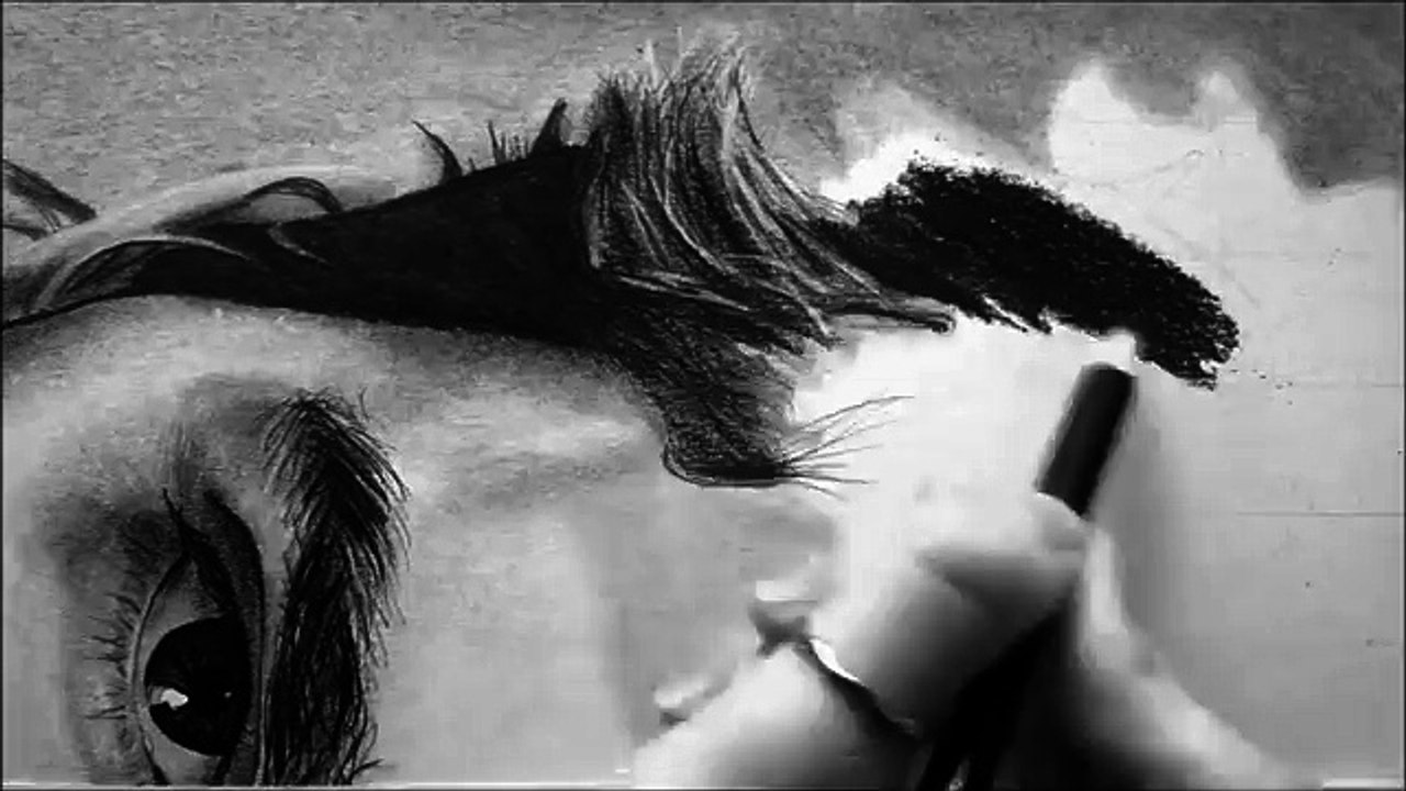 How to draw hair | Hyper-realistic pencil drawing | Hyperrealism time-lapse | Annalina Iacoviello