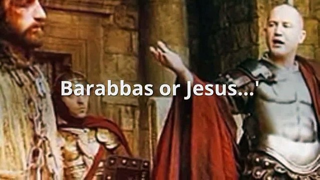 Review of the mental asylum. Barabbas or Jesus